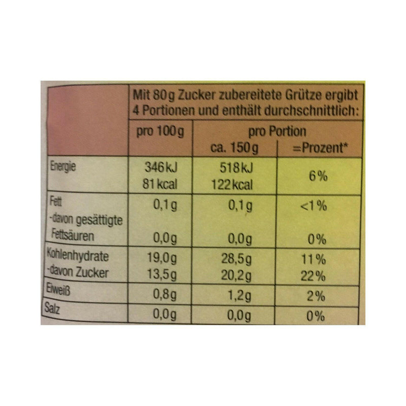 Komet Blaue Grütze- Heidelbeer - Ossiladen I Ostprodukte Versand