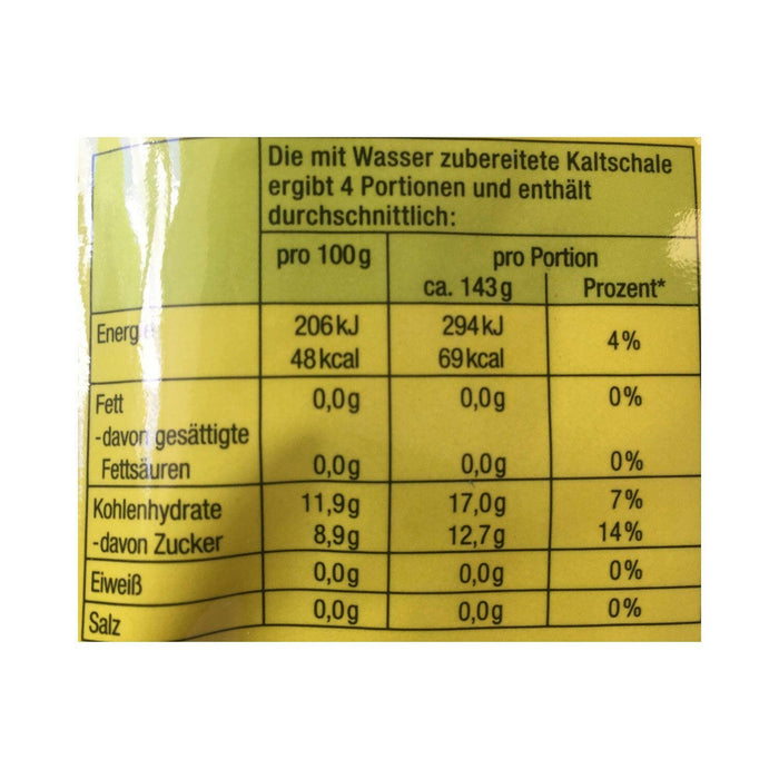 Komet Kaltschale Pfirsich-Maracuja - Ossiladen I Ostprodukte Versand