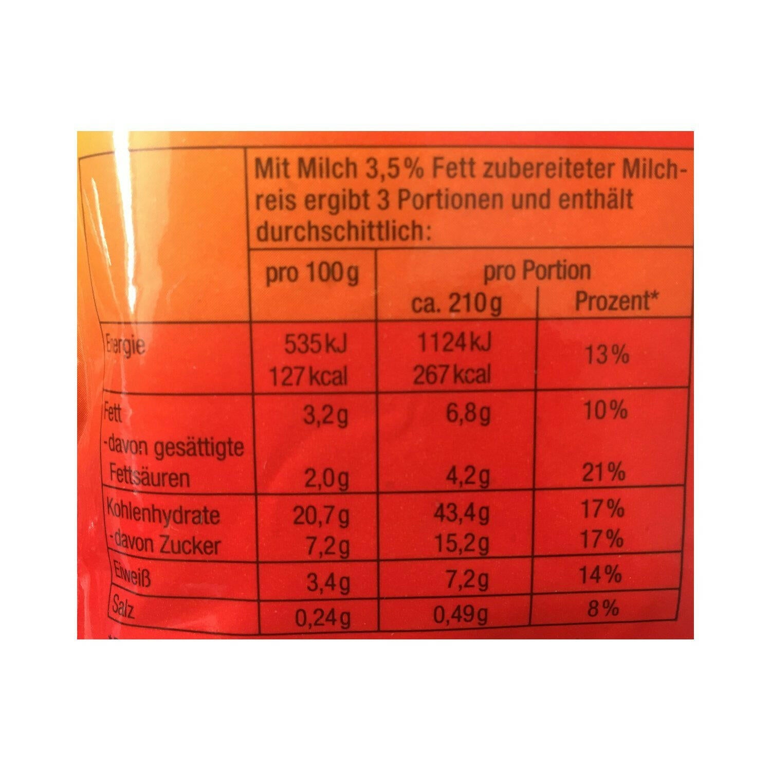 Komet Milchreis Classic - Ossiladen I Ostprodukte Versand
