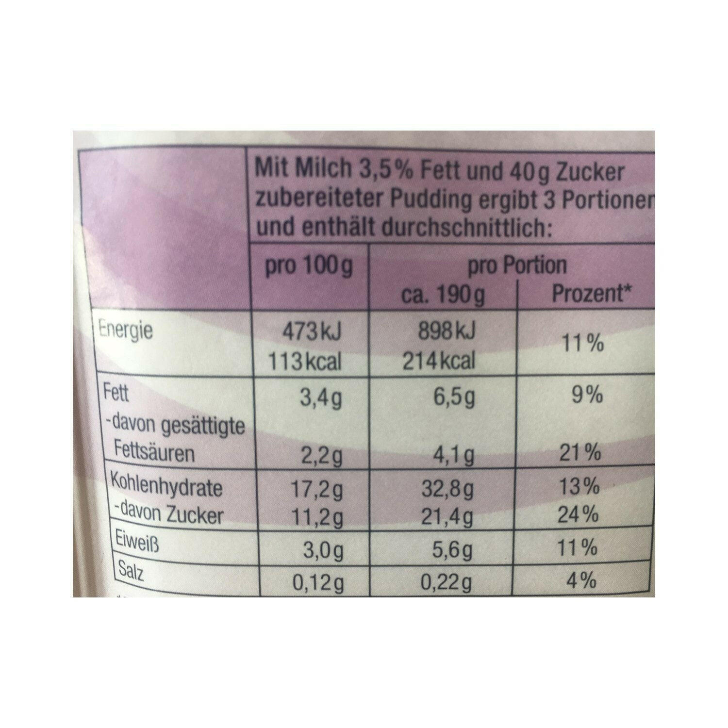 Komet Pudding -Heidelbeer - Ossiladen I Ostprodukte Versand
