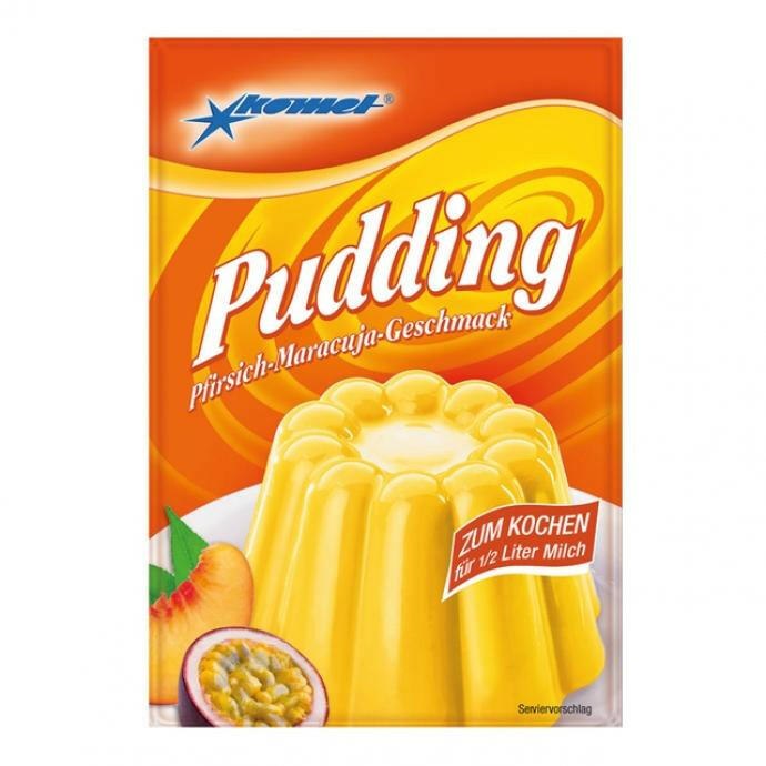 Komet Puddingpulver Pfirsich - Maracuja