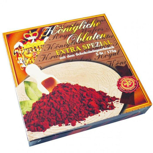 Königliche Oblaten mit Schokoladegeschmack 175g