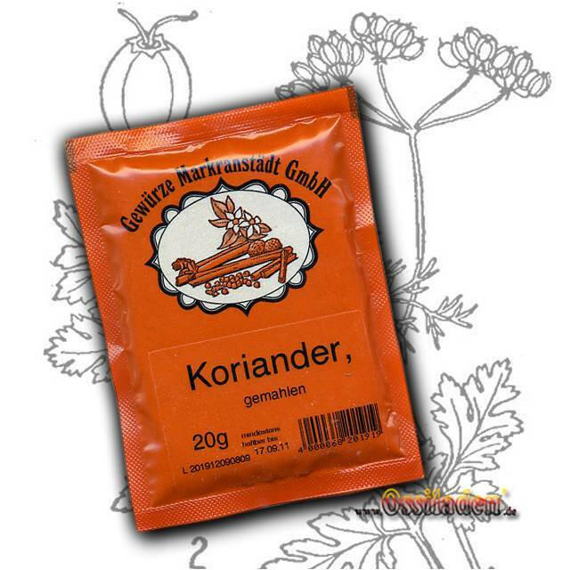 Koriander - gemahlen