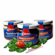 Köthener Hausschlachte Rotwurst, 250g Glas