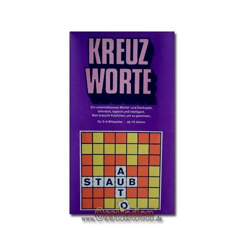 "Kreuz Worte" Spiel Original VEB Piko Sonneberg"