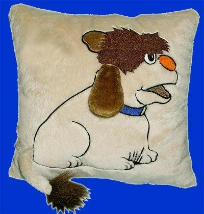 Kuschel Kissen - Hund Moppi