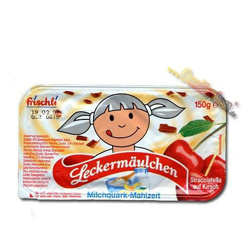 Leckermäulchen Stracciatella auf Kirsch, 150g