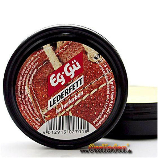 Lederfett Dose farblos, 75 ml (Eg-Gü)