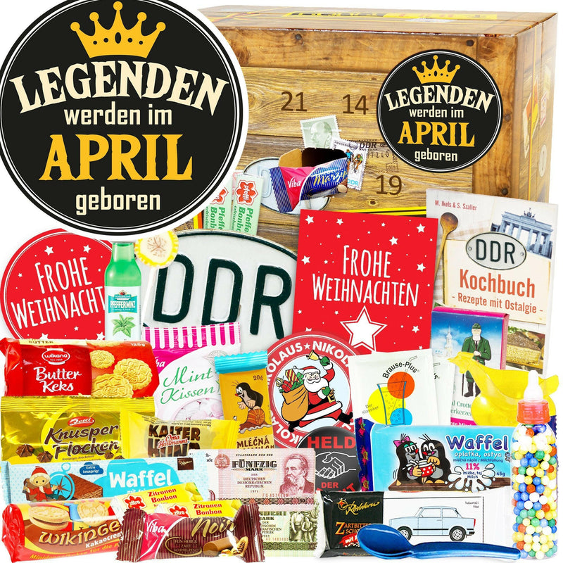 Legenden werden im April geboren - DDR Adventskalender - Ossiladen I Ostprodukte Versand