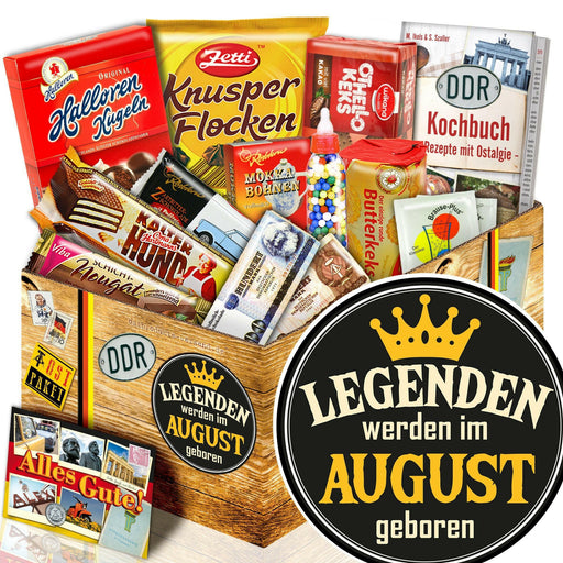 Legenden werden im August geboren - Süßigkeiten Set DDR L - Ossiladen I Ostprodukte Versand
