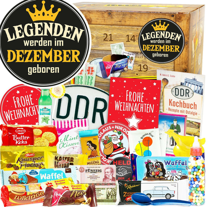 Legenden werden im Dezember geboren - DDR Adventskalender - Ossiladen I Ostprodukte Versand