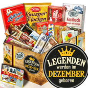 Legenden werden im Dezember geboren - Süßigkeiten Set DDR L - Ossiladen I Ostprodukte Versand