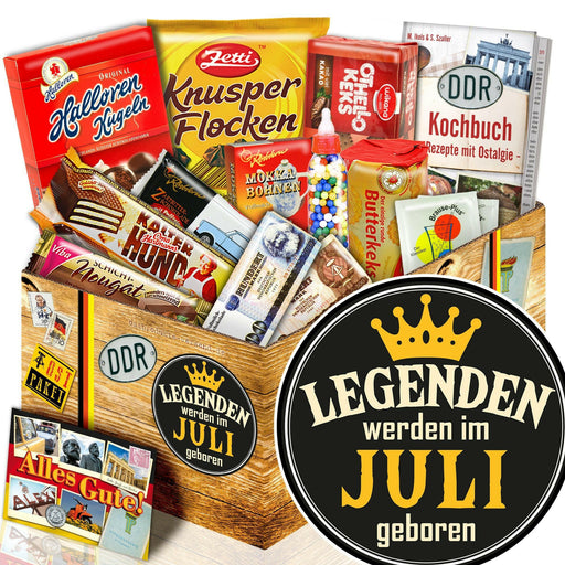 Legenden werden im Juli geboren - Süßigkeiten Set DDR L - Ossiladen I Ostprodukte Versand