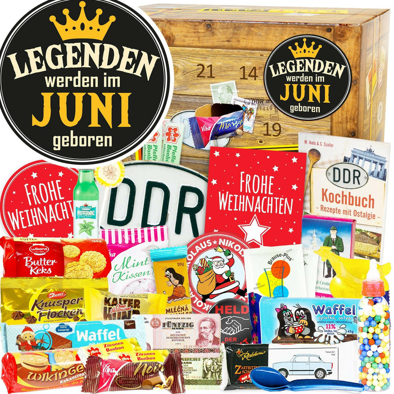Legenden werden im Juni geboren - DDR Adventskalender - Ossiladen I Ostprodukte Versand