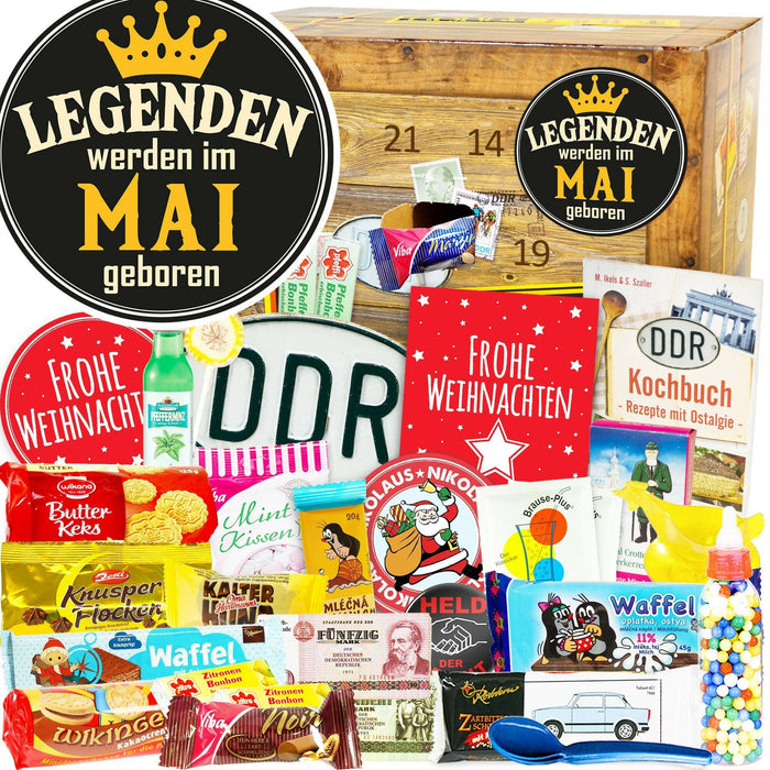 Legenden werden im Mai geboren - DDR Adventskalender - Ossiladen I Ostprodukte Versand
