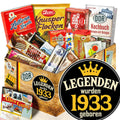 Legenden wurden 1933 geboren - Süßigkeiten Set DDR L - Ossiladen I Ostprodukte Versand