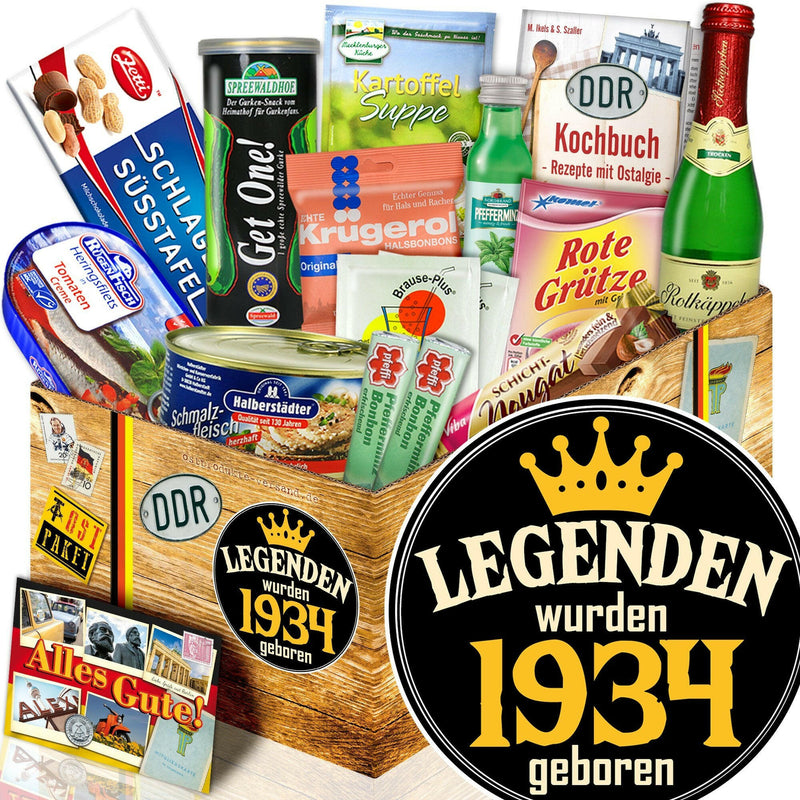 Legenden wurden 1934 geboren - Spezialitäten Set M - Ossiladen I Ostprodukte Versand