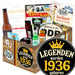 Legenden wurden 1936 geboren - Geschenkset Ostpaket "Männer Box" - Ossiladen I Ostprodukte Versand
