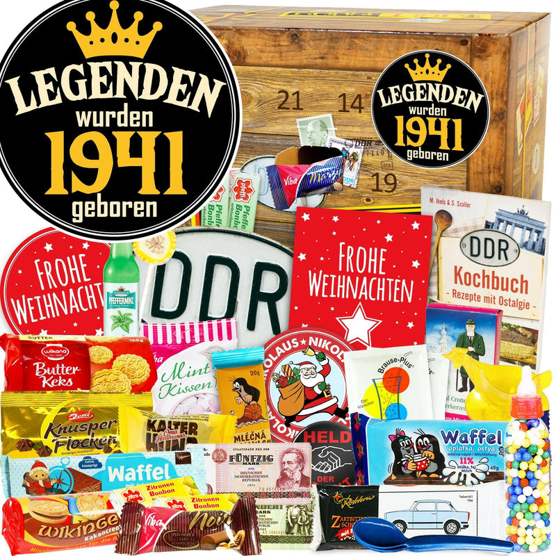 Legenden wurden 1941 geboren - DDR Adventskalender - Ossiladen I Ostprodukte Versand