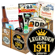 Legenden wurden 1941 geboren - Geschenkset Ostpaket "Männer Box" - Ossiladen I Ostprodukte Versand