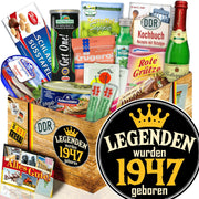 Legenden wurden 1947 geboren - Spezialitäten Set M - Ossiladen I Ostprodukte Versand