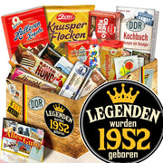 Legenden wurden 1952 geboren - Süßigkeiten Set DDR L - Ossiladen I Ostprodukte Versand