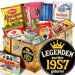 Legenden wurden 1957 geboren - Geschenkset Ostpaket "Schokoladenbox M" - Ossiladen I Ostprodukte Versand