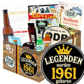 Legenden wurden 1961 geboren - Geschenkset Ostpaket "Männer Box" - Ossiladen I Ostprodukte Versand