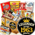 Legenden wurden 1963 geboren - Süßigkeiten Set DDR L - Ossiladen I Ostprodukte Versand