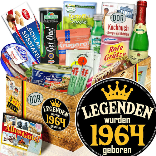 Legenden wurden 1964 geboren - Spezialitäten Set M - Ossiladen I Ostprodukte Versand