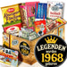 Legenden wurden 1968 geboren - Geschenkset Ostpaket "Schokoladenbox M" - Ossiladen I Ostprodukte Versand