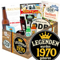 Legenden wurden 1970 geboren - Geschenkset Ostpaket "Männer Box" - Ossiladen I Ostprodukte Versand