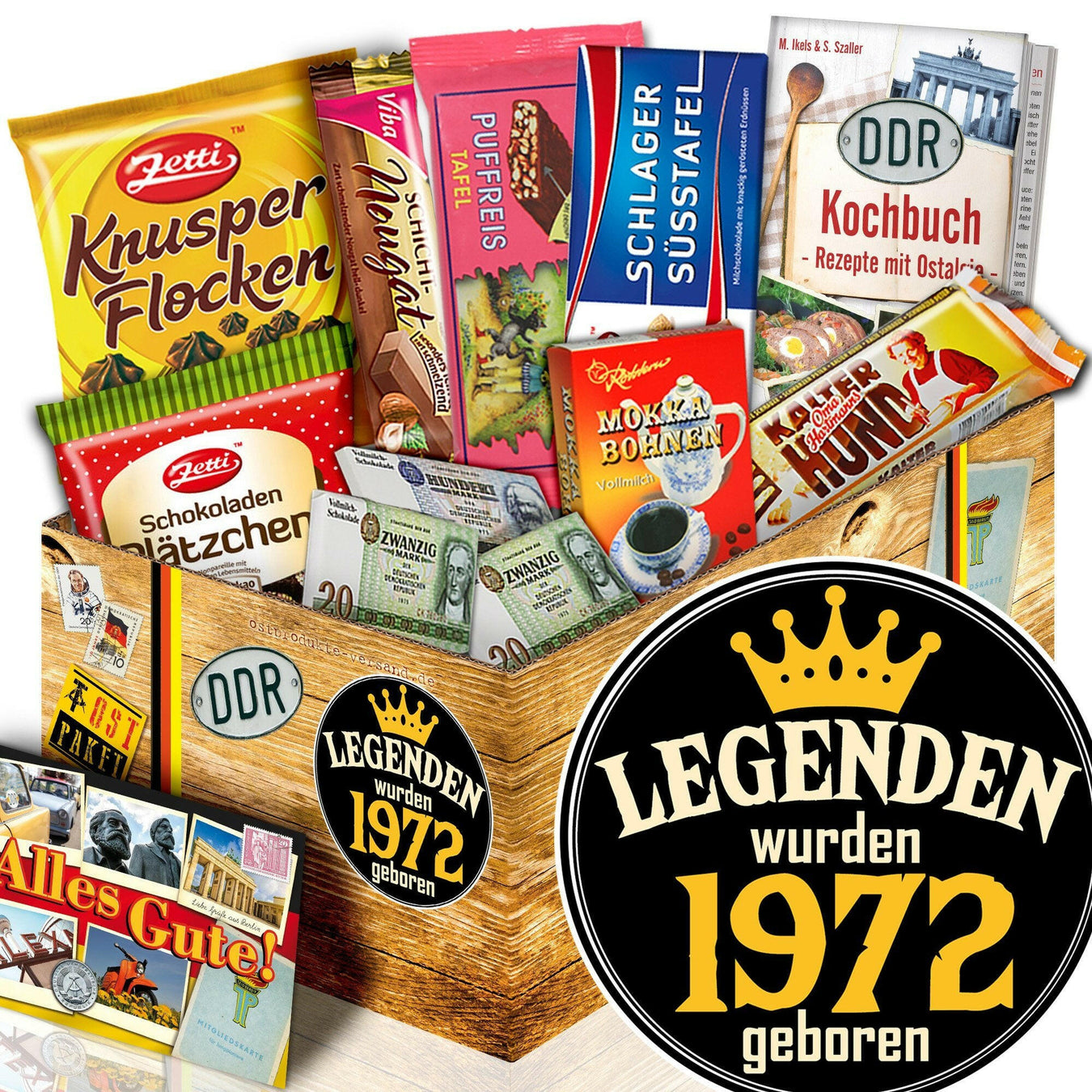 Geburtstag Jahrgang 1972 - DDR