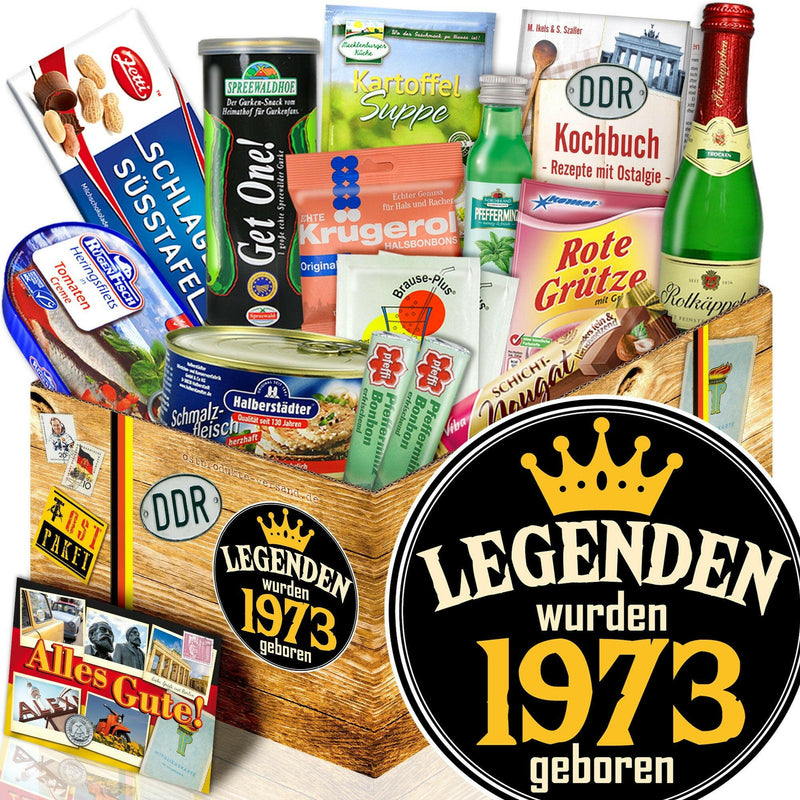 Legenden wurden 1973 geboren- Spezialitäten Set M - Ossiladen I Ostprodukte Versand
