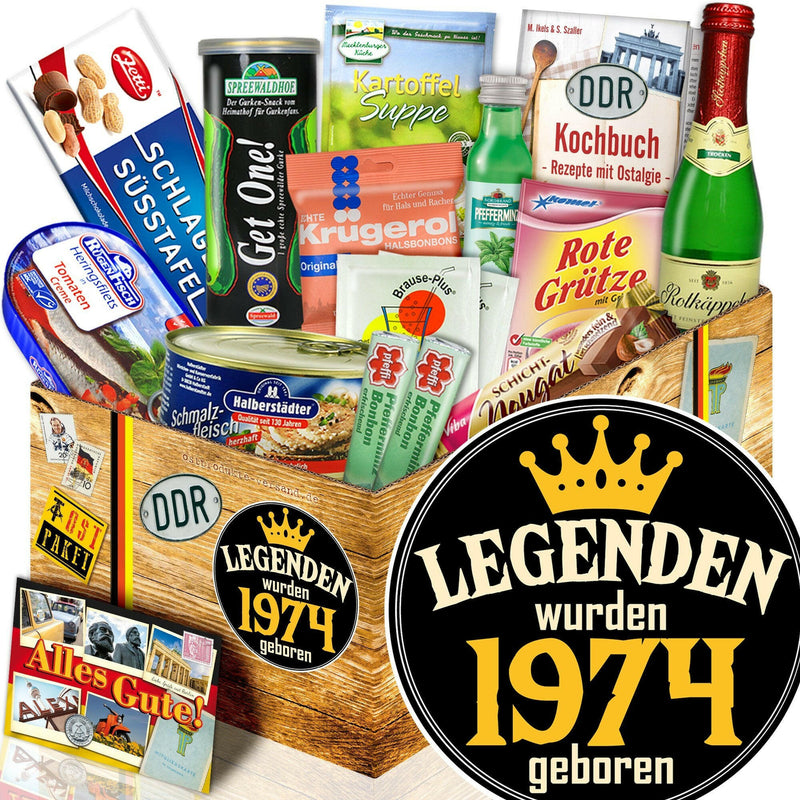 Legenden wurden 1974 geboren - Spezialitäten Set M - Ossiladen I Ostprodukte Versand