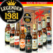 Legenden wurden 1981 geboren - Geschenkbox "Ostbiere" 9er Set - Ossiladen I Ostprodukte Versand