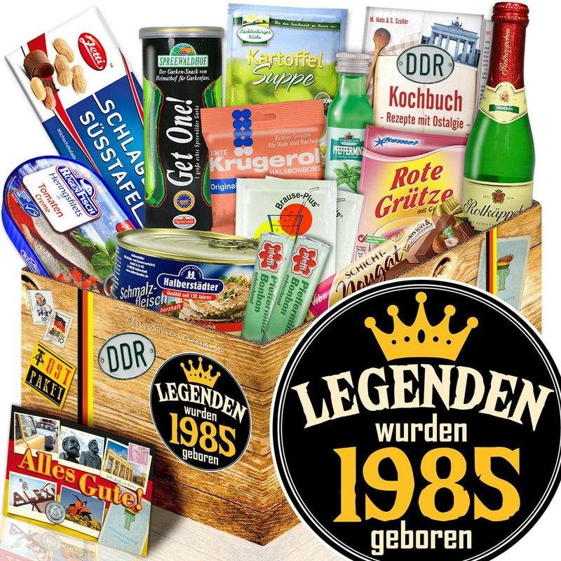 Legenden wurden 1985 geboren - Spezialitäten Set M - Ossiladen I Ostprodukte Versand