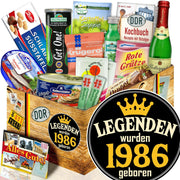 Legenden wurden 1986 geboren - Spezialitäten Set M - Ossiladen I Ostprodukte Versand