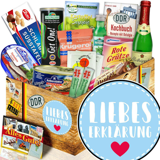 Liebeserklärung - Spezialitäten Set M - Ossiladen I Ostprodukte Versand