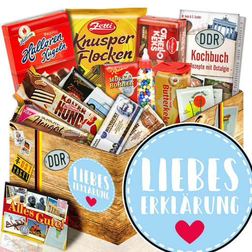 Liebeserklärung - Süßigkeiten Set DDR L - Ossiladen I Ostprodukte Versand