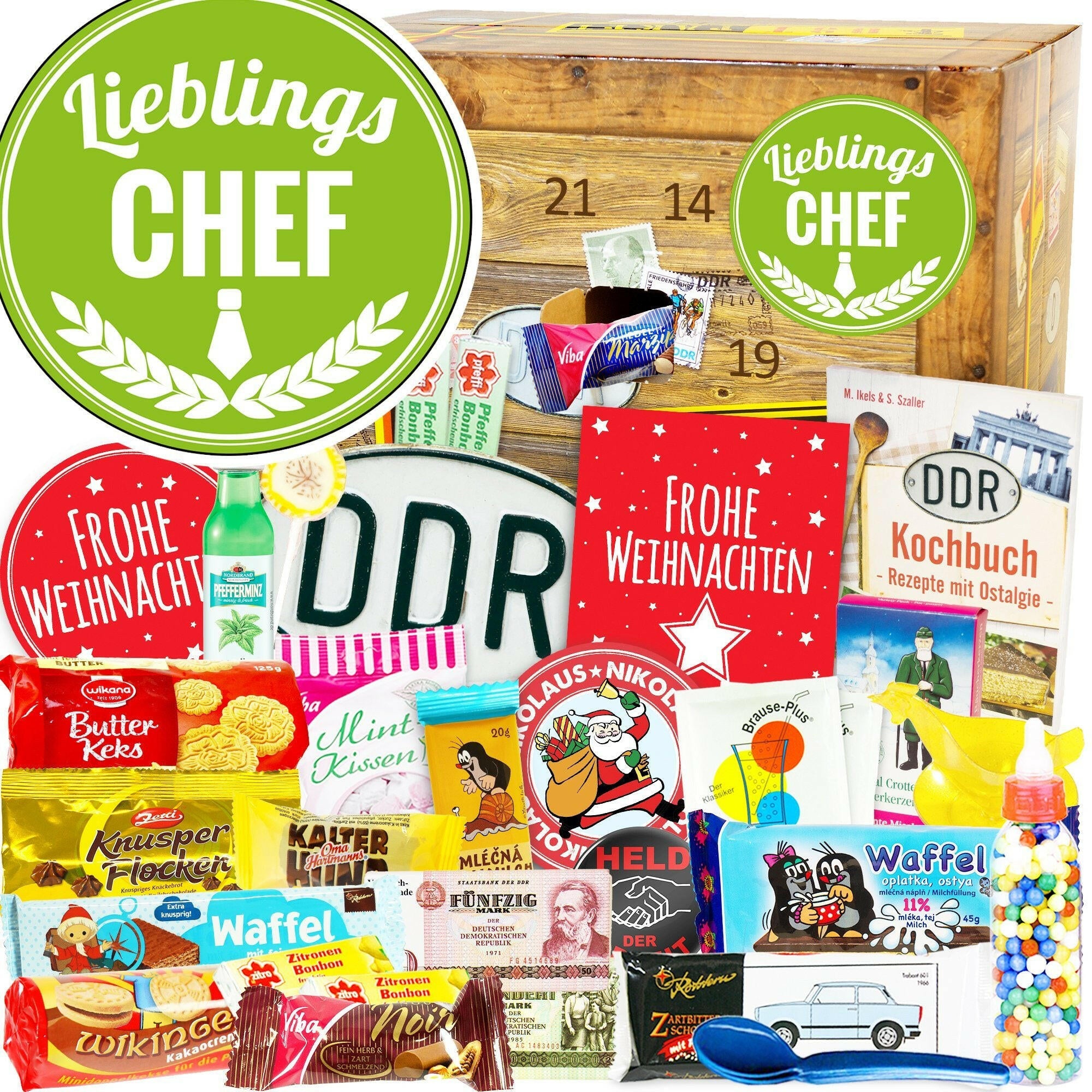 Lieblings Chef - DDR Adventskalender - Ossiladen I Ostprodukte Versand