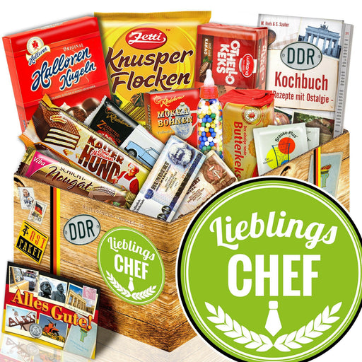 Lieblings Chef - Süßigkeiten Set DDR L - Ossiladen I Ostprodukte Versand