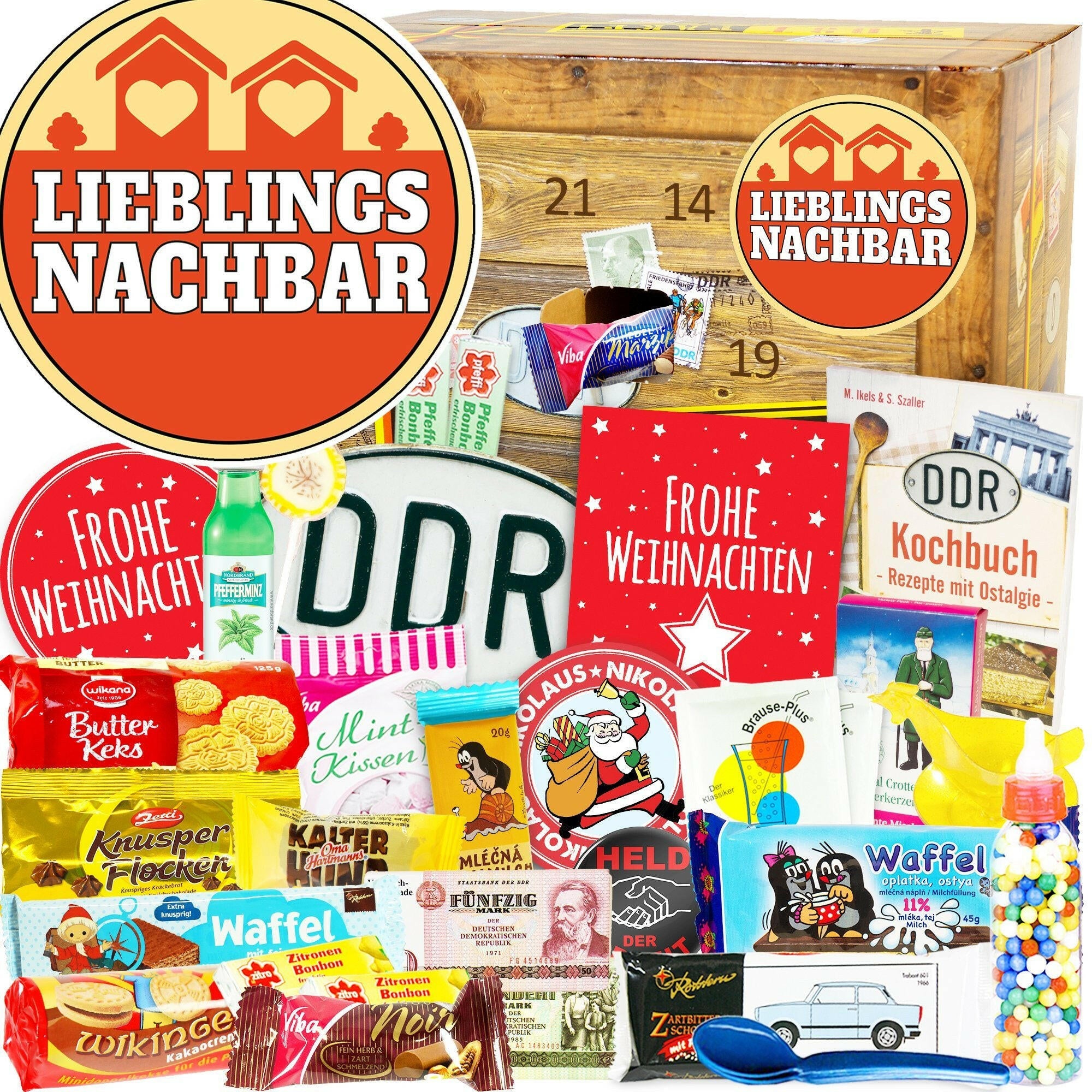 Lieblingsnachbar - DDR Adventskalender - Ossiladen I Ostprodukte Versand