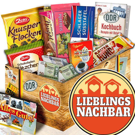 Lieblingsnachbar - Geschenkset Ostpaket "Schokoladenbox M" - Ossiladen I Ostprodukte Versand