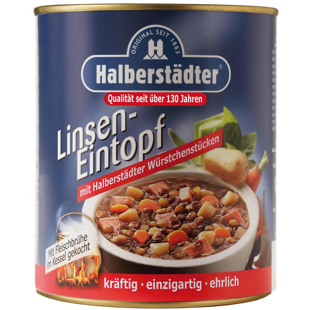 Linseneintopf (Halberstädter) - Ossiladen I Ostprodukte Versand