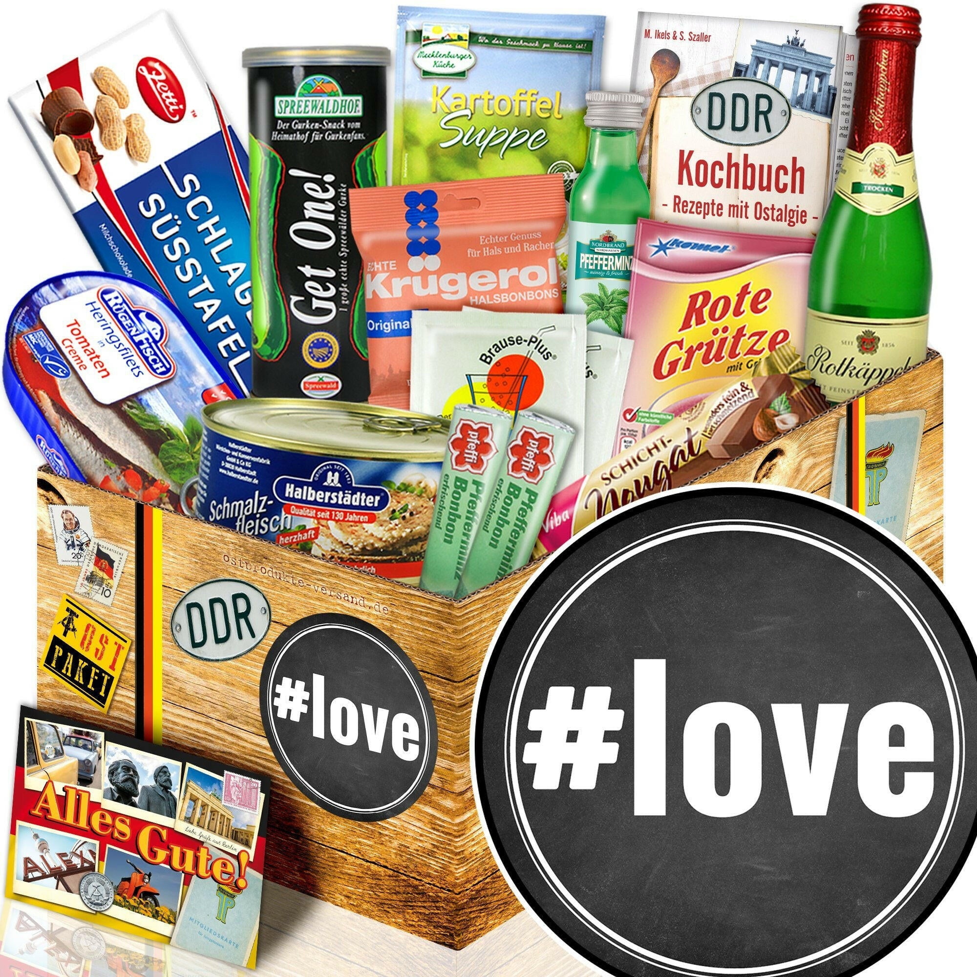 #Love - Spezialitäten Set M - Ossiladen I Ostprodukte Versand
