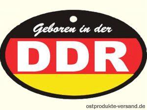Lufterfrischer DDR schwarz rot gold in Duftnote Rose - Ossiladen I Ostprodukte Versand