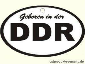 Lufterfrischer DDR weiß schwarz in Duftnote Wald - Ossiladen I Ostprodukte Versand