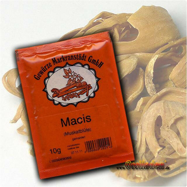 Macis (Muskatblüte) - gemahlen