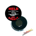 Magnet Metall Buttons Held der Arbeit